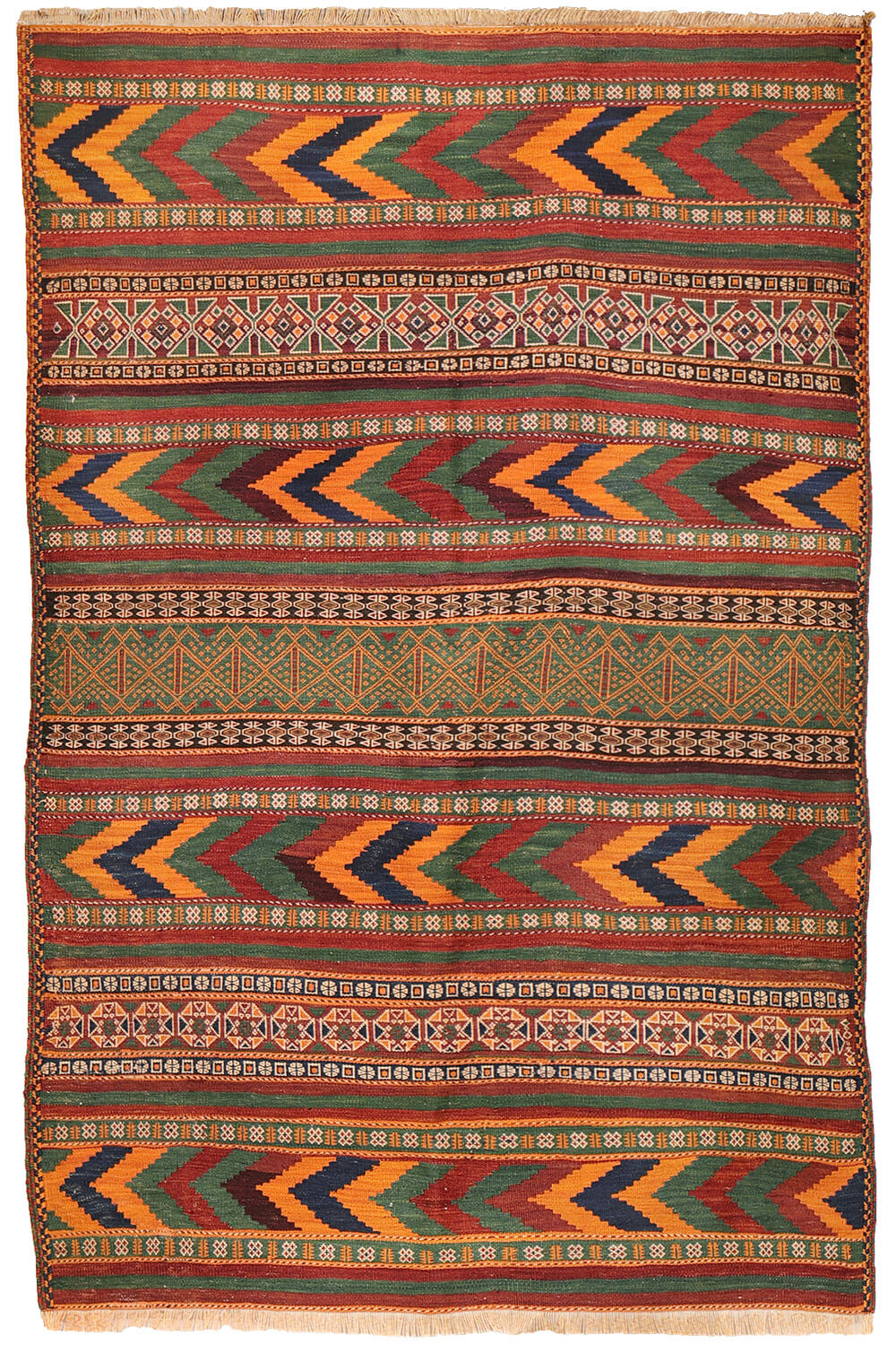 Antique Baluch kilim from Afghanistan. 186x121 cms - Image 2