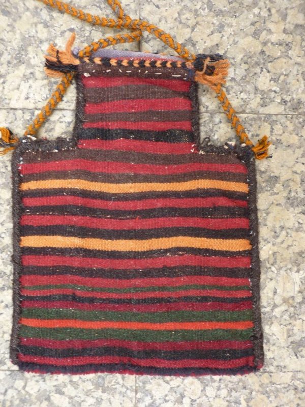 Bolsa de sal Bakhtiari de Irán, 48x36 cms.