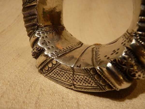 Pulsera Belouch de Afganistán, 10 cms. diam.