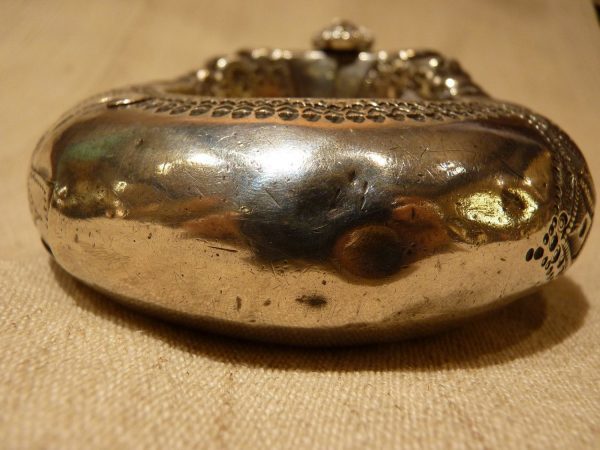 Pulsera Belouch de Afganistán, 10 cms. diam.