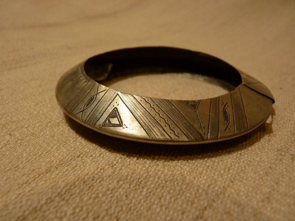Pulsera tuareg de Niger, 8 cms. diam.