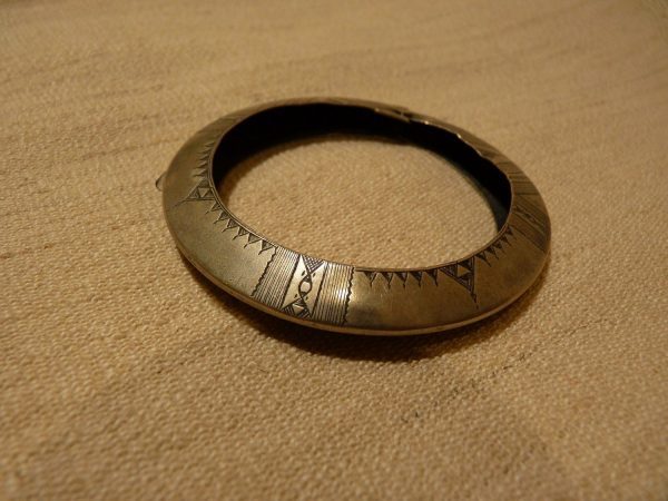 Pulsera tuareg de Niger, 6,8 cms. diam.