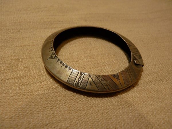 Pulsera tuareg de Niger, 6,8 cms. diam.