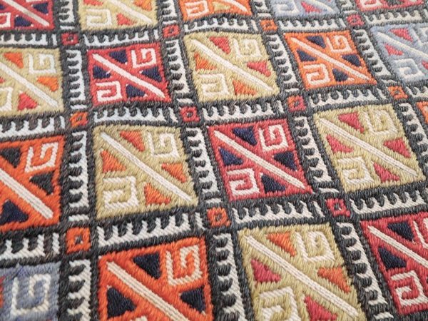 Kilim yastik de Turquía, 85x50 cms.