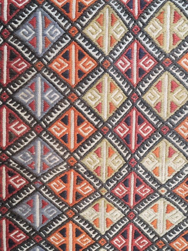 Kilim yastik de Turquía, 85x50 cms.