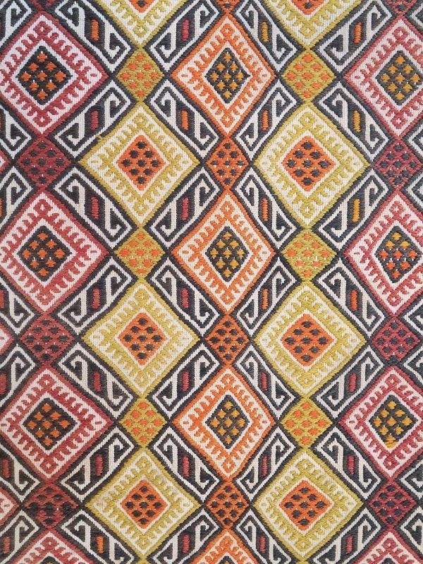 Kilim yastik de Turquía, 80x50 cms.