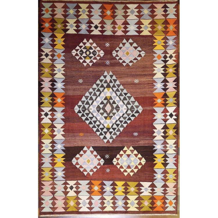 Kilim de Mugla, Turquía. 235x157 cms.