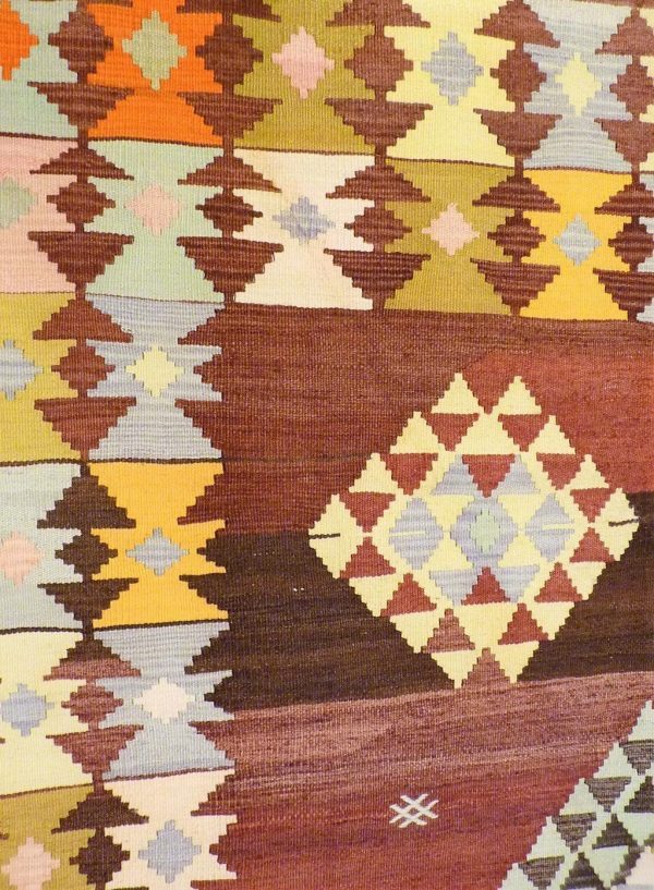 Kilim de Mugla, Turquía. 235x157 cms.