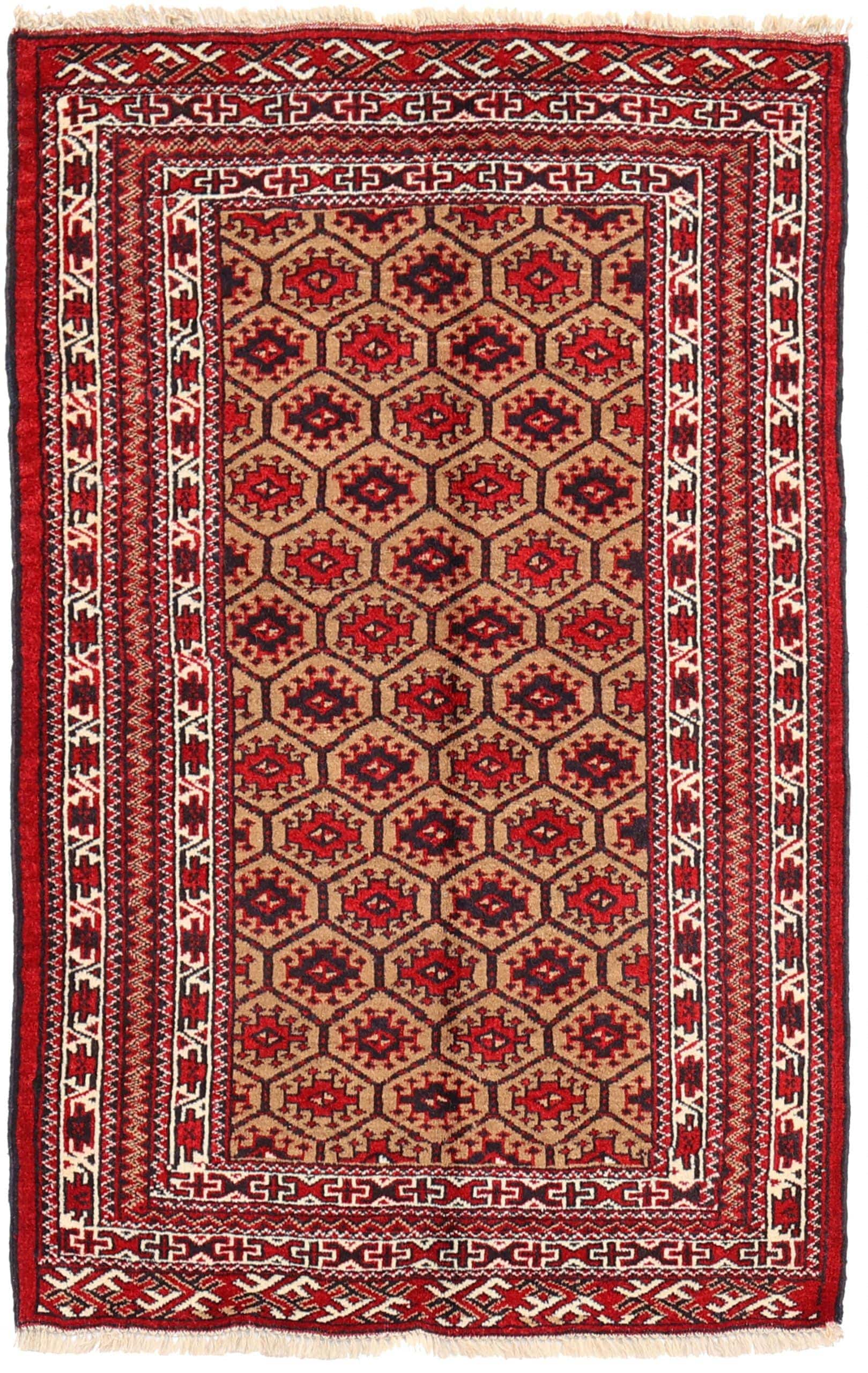 Vintage Baluch rug from Irán. 136x86 cms • Nómada